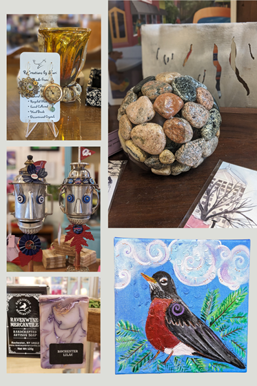 Products at Artisans Annex.