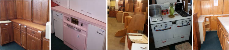 Sample of kitchen products.